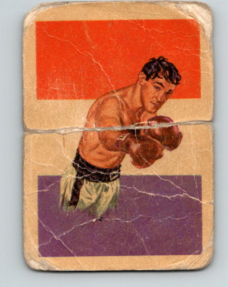 1956 Adventure #44 Rocky Marciano Brockton Blockbuster Boxing V5158