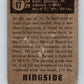 1951 Topps Ringside #17 Gene Stanlee Vintage Boxing V5161