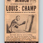 1954 Topps Scoops #40 Joe Louis New Champ Vintage Boxing V5172