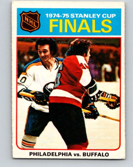 1975-76 O-Pee-Chee #1 Finals Flyers/Sabres  V5202