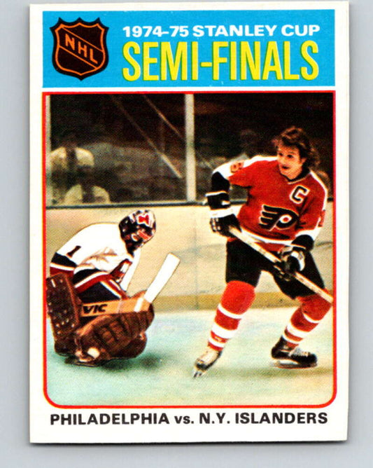 1975-76 O-Pee-Chee #2 Semi-Finals Flyers/Islanders  V5208