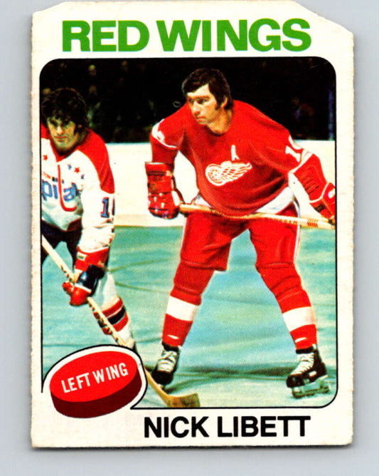1975-76 O-Pee-Chee #13 Nick Libett  Detroit Red Wings  V5252