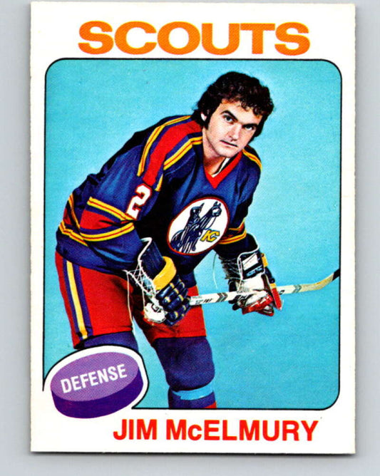 1975-76 O-Pee-Chee #14 Jim McElmury  RC Rookie Scouts  V5255