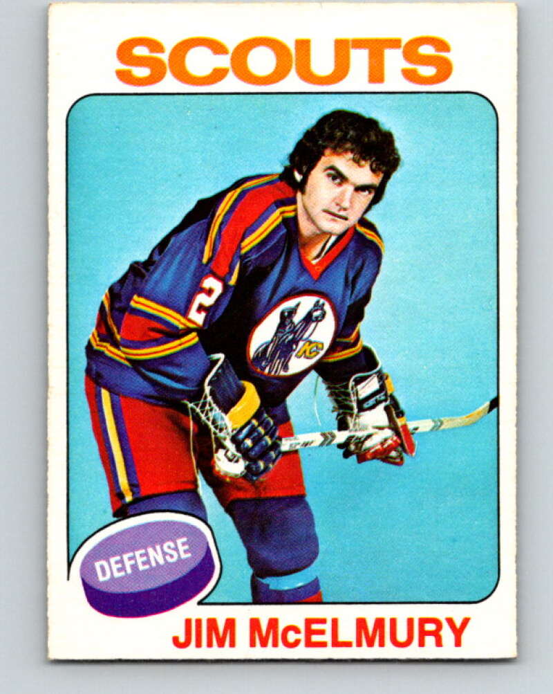 1975-76 O-Pee-Chee #14 Jim McElmury  RC Rookie Scouts  V5257