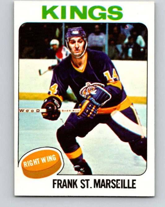 1975-76 O-Pee-Chee #15 Frank St. Marseille  Los Angeles Kings  V5260