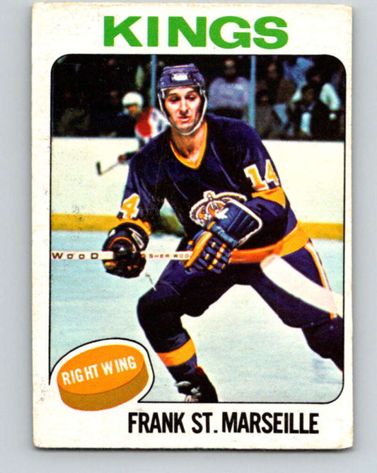 1975-76 O-Pee-Chee #15 Frank St. Marseille  Los Angeles Kings  V5261