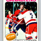 1975-76 O-Pee-Chee #17 Yvon Lambert  Montreal Canadiens  V5265
