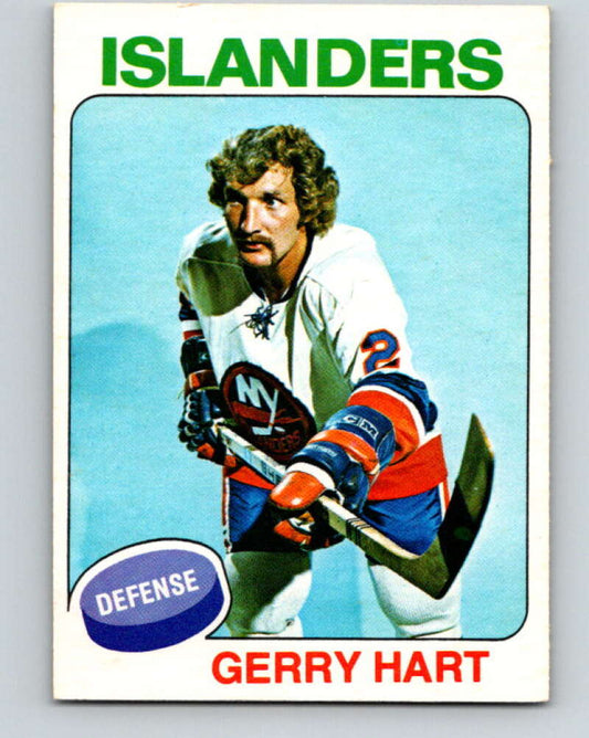 1975-76 O-Pee-Chee #18 Gerry Hart  New York Islanders  V5272