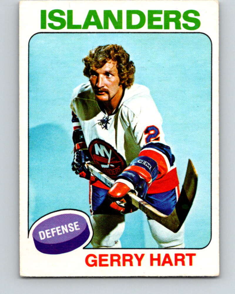 1975-76 O-Pee-Chee #18 Gerry Hart  New York Islanders  V5273