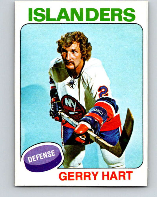 1975-76 O-Pee-Chee #18 Gerry Hart  New York Islanders  V5275