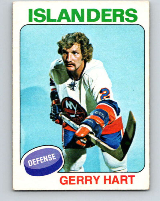 1975-76 O-Pee-Chee #18 Gerry Hart  New York Islanders  V5276