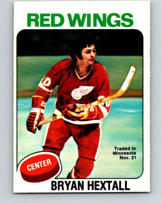 1975-76 O-Pee-Chee #26 Bryan Hextall  Detroit Red Wings  V5309