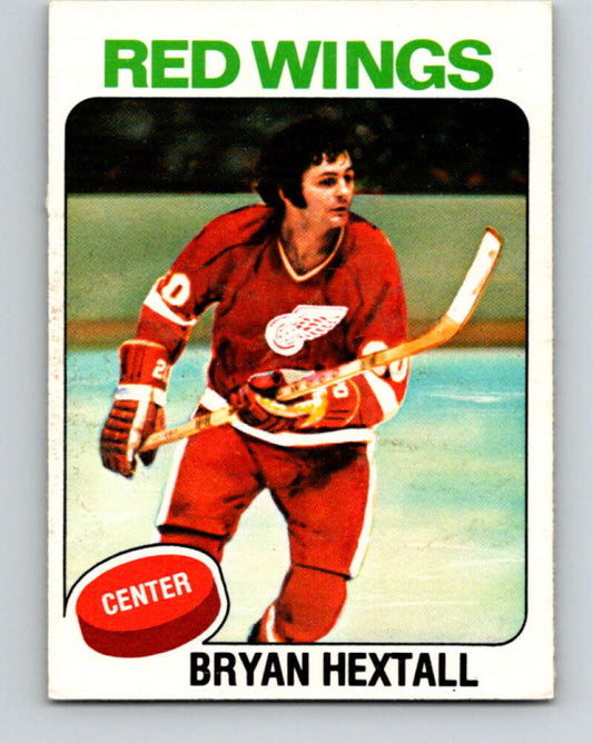 1975-76 O-Pee-Chee #26 Bryan Hextall  Detroit Red Wings  V5312