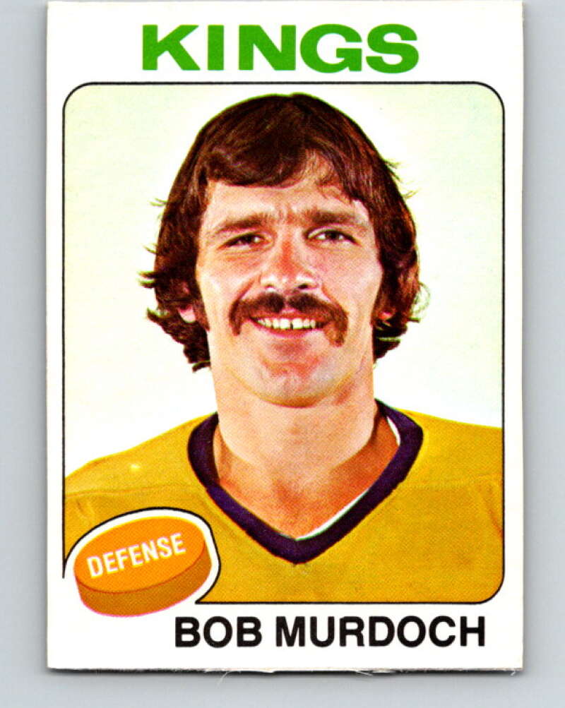 1975-76 O-Pee-Chee #33 Bob Murdoch  Los Angeles Kings  V5348