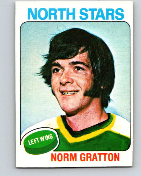 1975-76 O-Pee-Chee #34 Norm Gratton  Minnesota North Stars  V5350