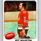 1975-76 O-Pee-Chee #48 Pit Martin  Chicago Blackhawks  V5394