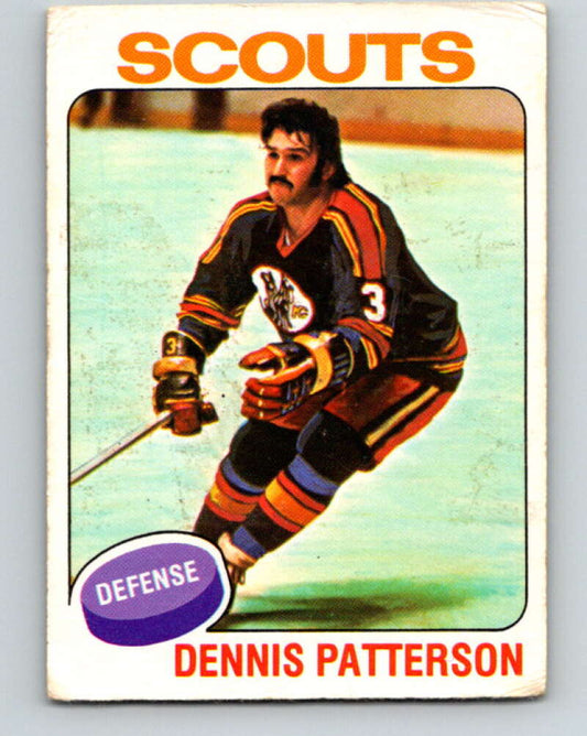 1975-76 O-Pee-Chee #51 Dennis Patterson  RC Rookie Scouts  V5406