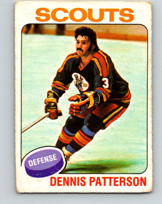 1975-76 O-Pee-Chee #51 Dennis Patterson  RC Rookie Scouts  V5407
