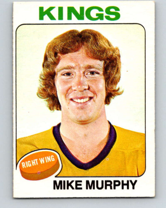 1975-76 O-Pee-Chee #52 Mike Murphy  Los Angeles Kings  V5409