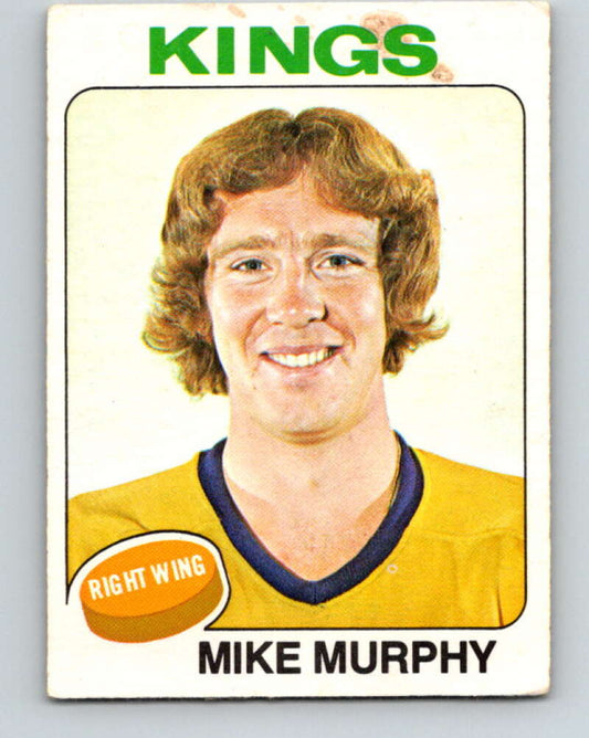 1975-76 O-Pee-Chee #52 Mike Murphy  Los Angeles Kings  V5410