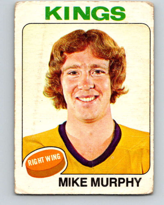 1975-76 O-Pee-Chee #52 Mike Murphy  Los Angeles Kings  V5411
