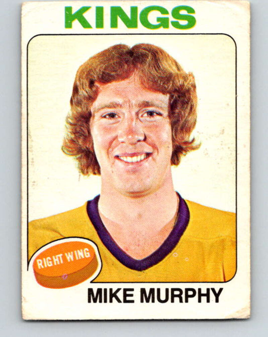 1975-76 O-Pee-Chee #52 Mike Murphy  Los Angeles Kings  V5412