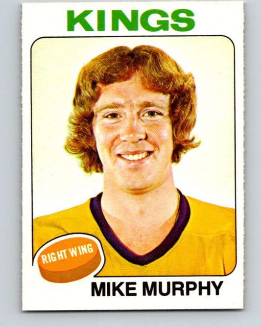 1975-76 O-Pee-Chee #52 Mike Murphy  Los Angeles Kings  V5414