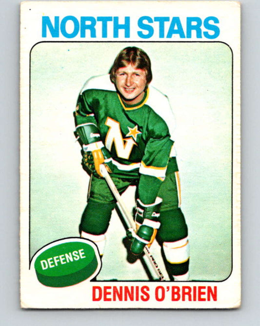 1975-76 O-Pee-Chee #53 Dennis O'Brien  Minnesota North Stars  V5415
