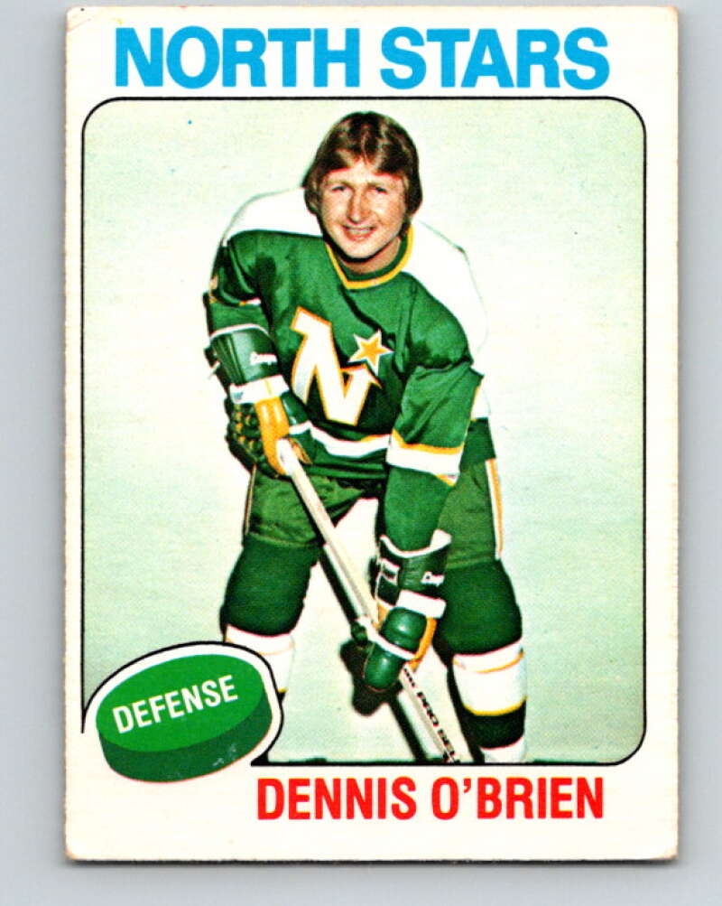 1975-76 O-Pee-Chee #53 Dennis O'Brien  Minnesota North Stars  V5416