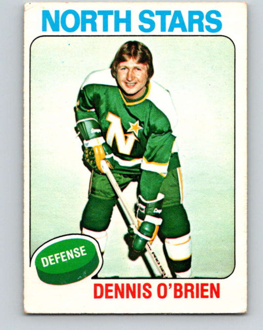 1975-76 O-Pee-Chee #53 Dennis O'Brien  Minnesota North Stars  V5416
