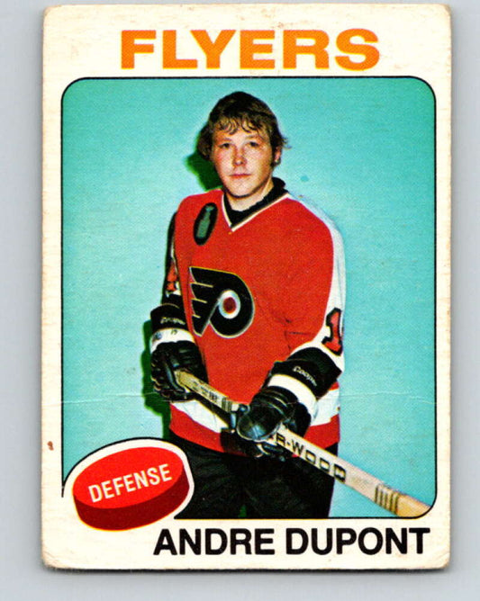 1975-76 O-Pee-Chee #56 Andre Dupont  Philadelphia Flyers  V5426