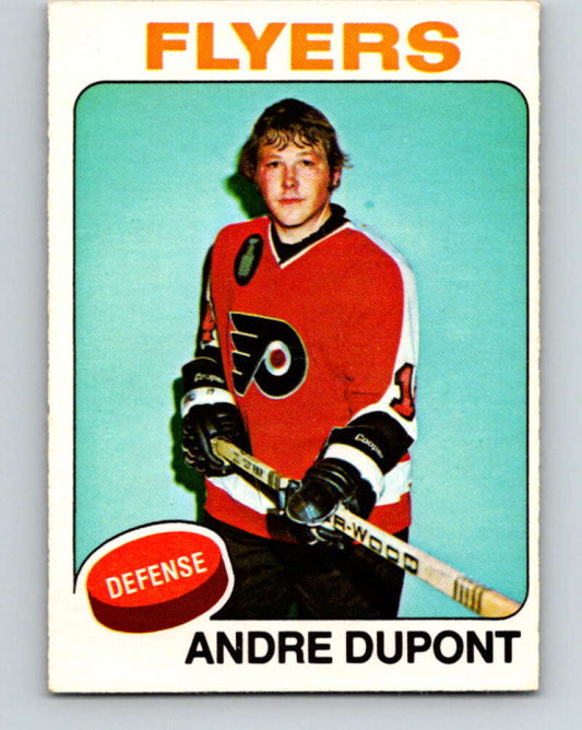 1975-76 O-Pee-Chee #56 Andre Dupont  Philadelphia Flyers  V5427