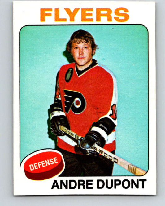1975-76 O-Pee-Chee #56 Andre Dupont  Philadelphia Flyers  V5428