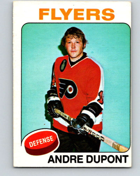 1975-76 O-Pee-Chee #56 Andre Dupont  Philadelphia Flyers  V5429