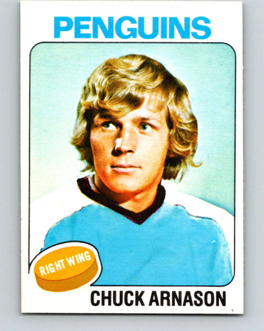 1975-76 O-Pee-Chee #57 Chuck Arnason  Pittsburgh Penguins  V5430