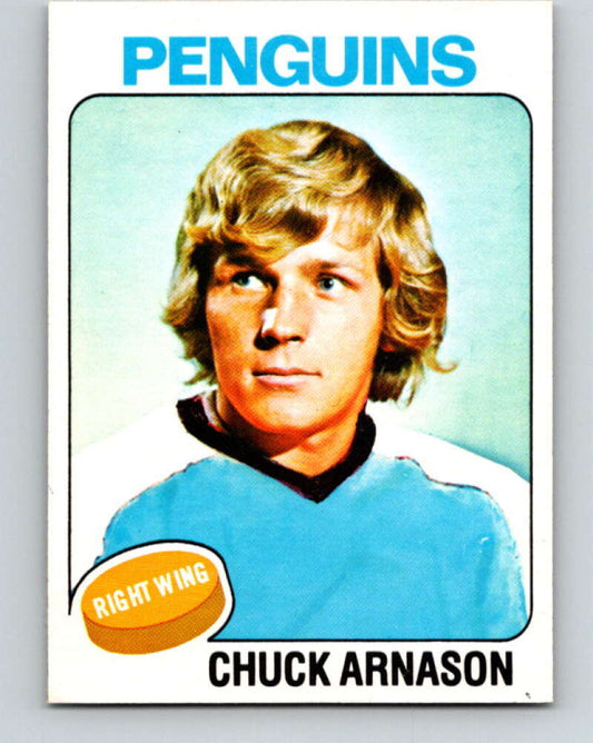 1975-76 O-Pee-Chee #57 Chuck Arnason  Pittsburgh Penguins  V5433