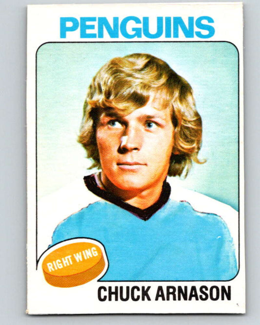 1975-76 O-Pee-Chee #57 Chuck Arnason  Pittsburgh Penguins  V5434
