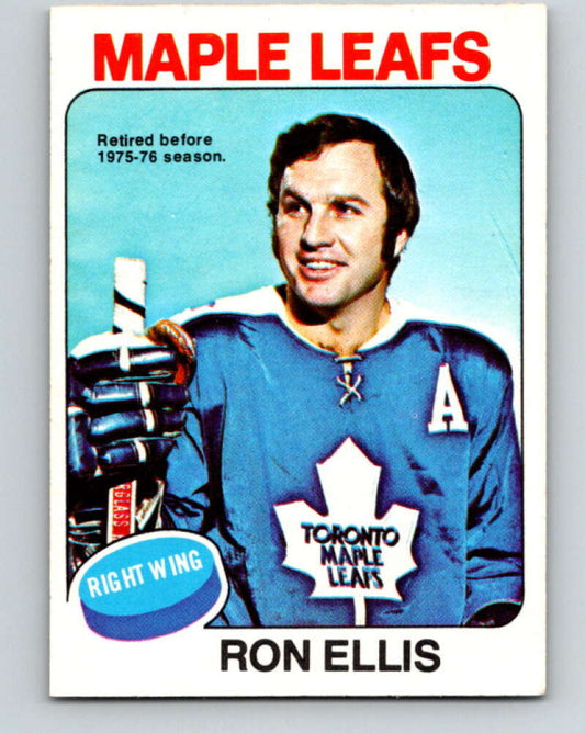 1975-76 O-Pee-Chee #59 Ron Ellis  Toronto Maple Leafs  V5441