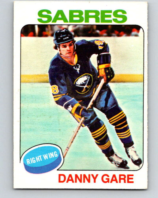 1975-76 O-Pee-Chee #64 Danny Gare  RC Rookie Buffalo Sabres  V5462