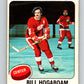 1975-76 O-Pee-Chee #67 Bill Hogaboam  Detroit Red Wings  V5465