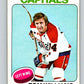 1975-76 O-Pee-Chee #79 Tom Williams  Washington Capitals  V5509