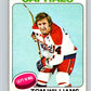 1975-76 O-Pee-Chee #79 Tom Williams  Washington Capitals  V5510