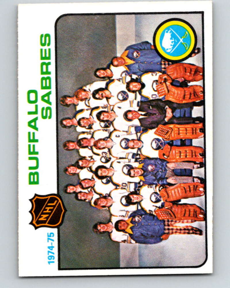 1975-76 O-Pee-Chee #83 Buffalo Sabres UER CL  Buffalo Sabres  V5529