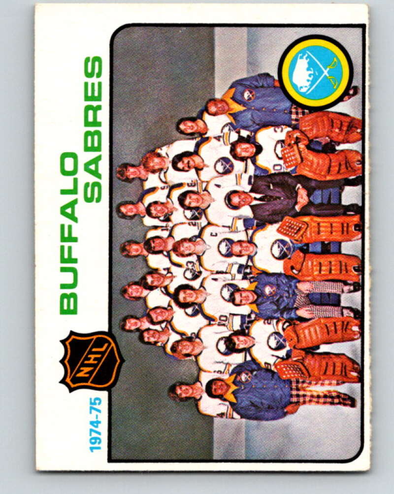 1975-76 O-Pee-Chee #83 Buffalo Sabres UER CL  Buffalo Sabres  V5530