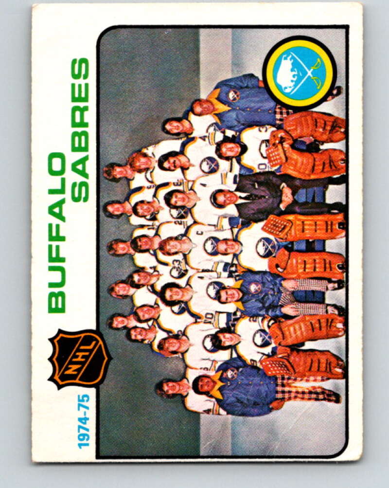 1975-76 O-Pee-Chee #83 Buffalo Sabres UER CL  Buffalo Sabres  V5532