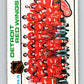 1975-76 O-Pee-Chee #87 Detroit Red Wings CL  Detroit Red Wings  V5552