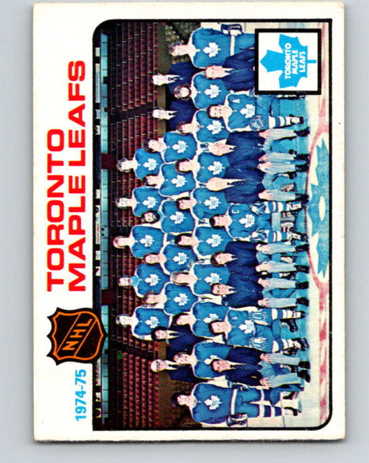 1975-76 O-Pee-Chee #91 Toronto Maple Leafs CL  Toronto Maple Leafs  V5569