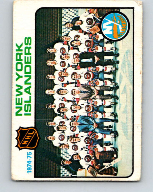 1975-76 O-Pee-Chee #92 New York Islanders CL  New York Islanders  V5570