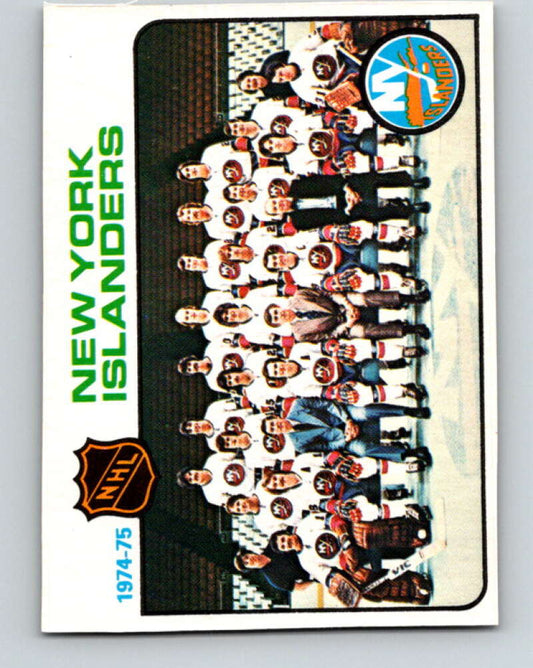 1975-76 O-Pee-Chee #92 New York Islanders CL  New York Islanders  V5571