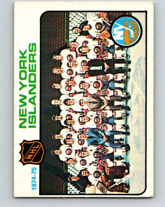 1975-76 O-Pee-Chee #92 New York Islanders CL  New York Islanders  V5572